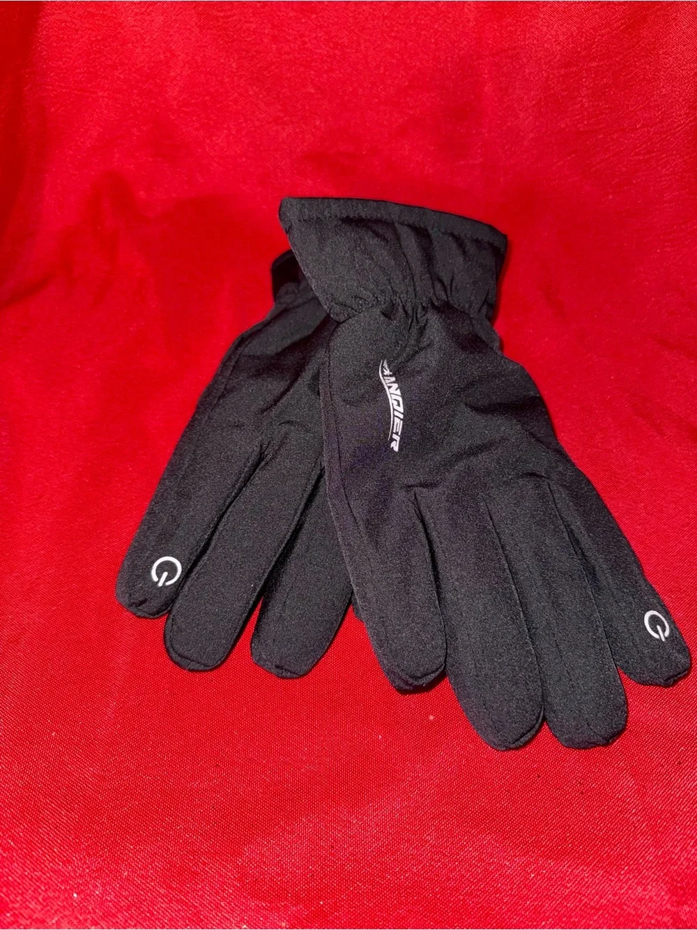 Unisex Black Touchscreen Winter Gloves -